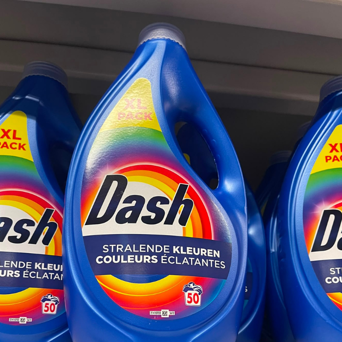 Dash Couleurs Éclatantes XL Pack (50 lavages)
