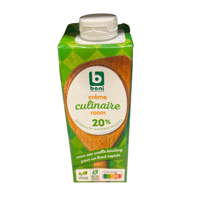Boni Crème Culinaire 20% MG 25cl