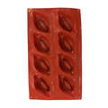 Moule en Silicone 8 Empreintes Feuille
