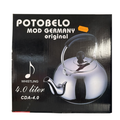 Bouilloire Sifflante Potobelo 4L