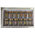 Coffret 12 Verres à Thé Marocains Vitrail Multicolore