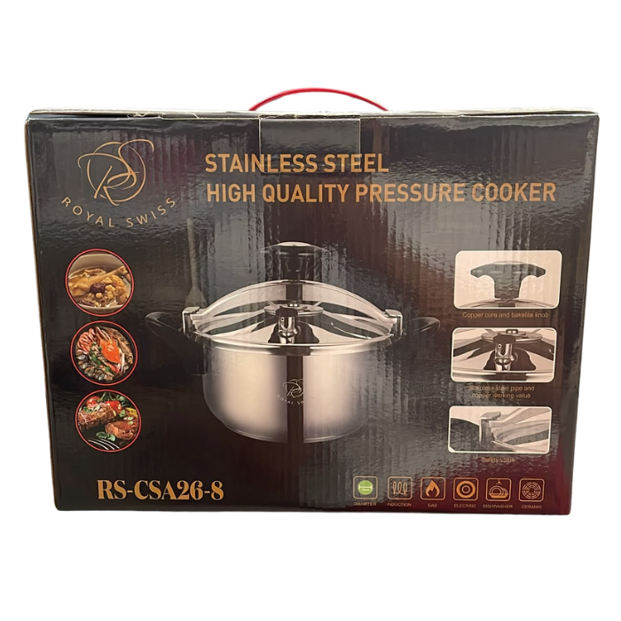 Autocuiseur Royal Swiss Inox RS-CSA26-8