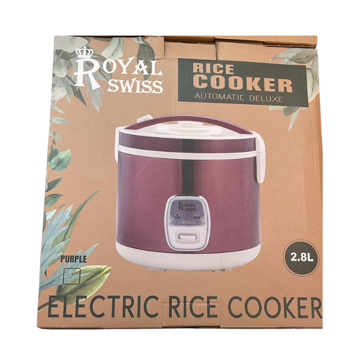 Autocuiseur à Riz Électrique Royal Swiss Violet 2.8L