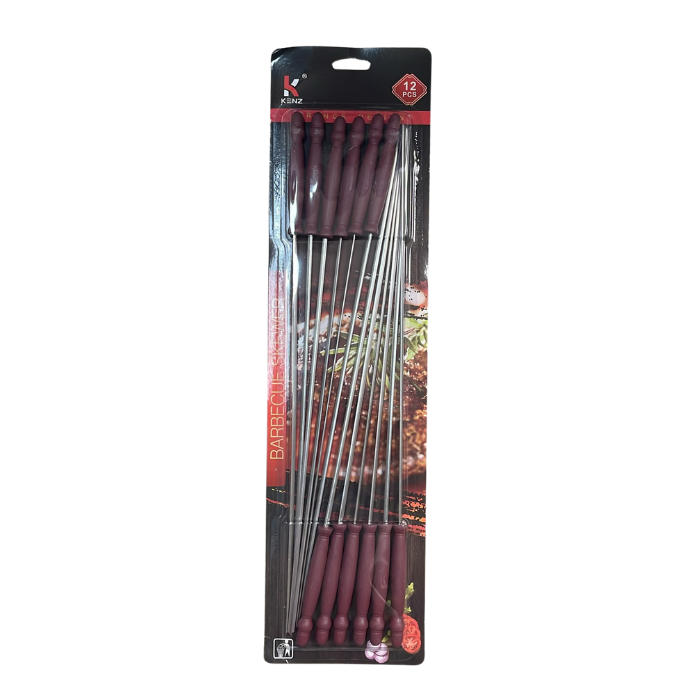 Brochettes Barbecue Inox 12 Pièces Kenz