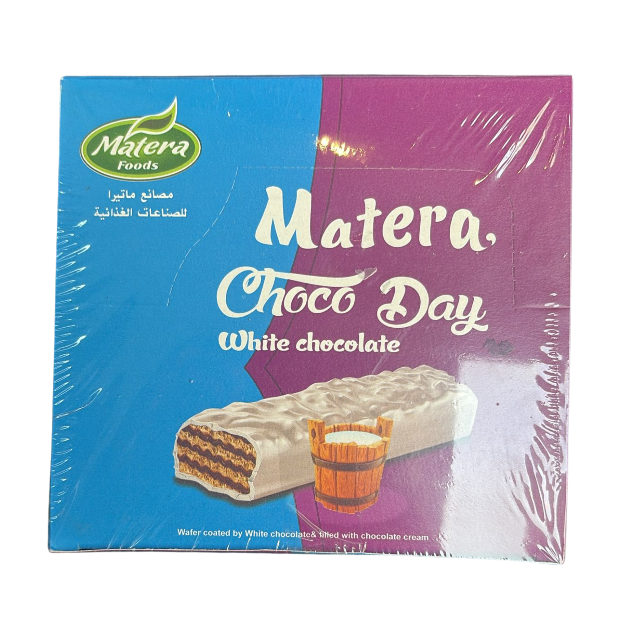 Gaufrettes Matera Choco Day Chocolat Blanc