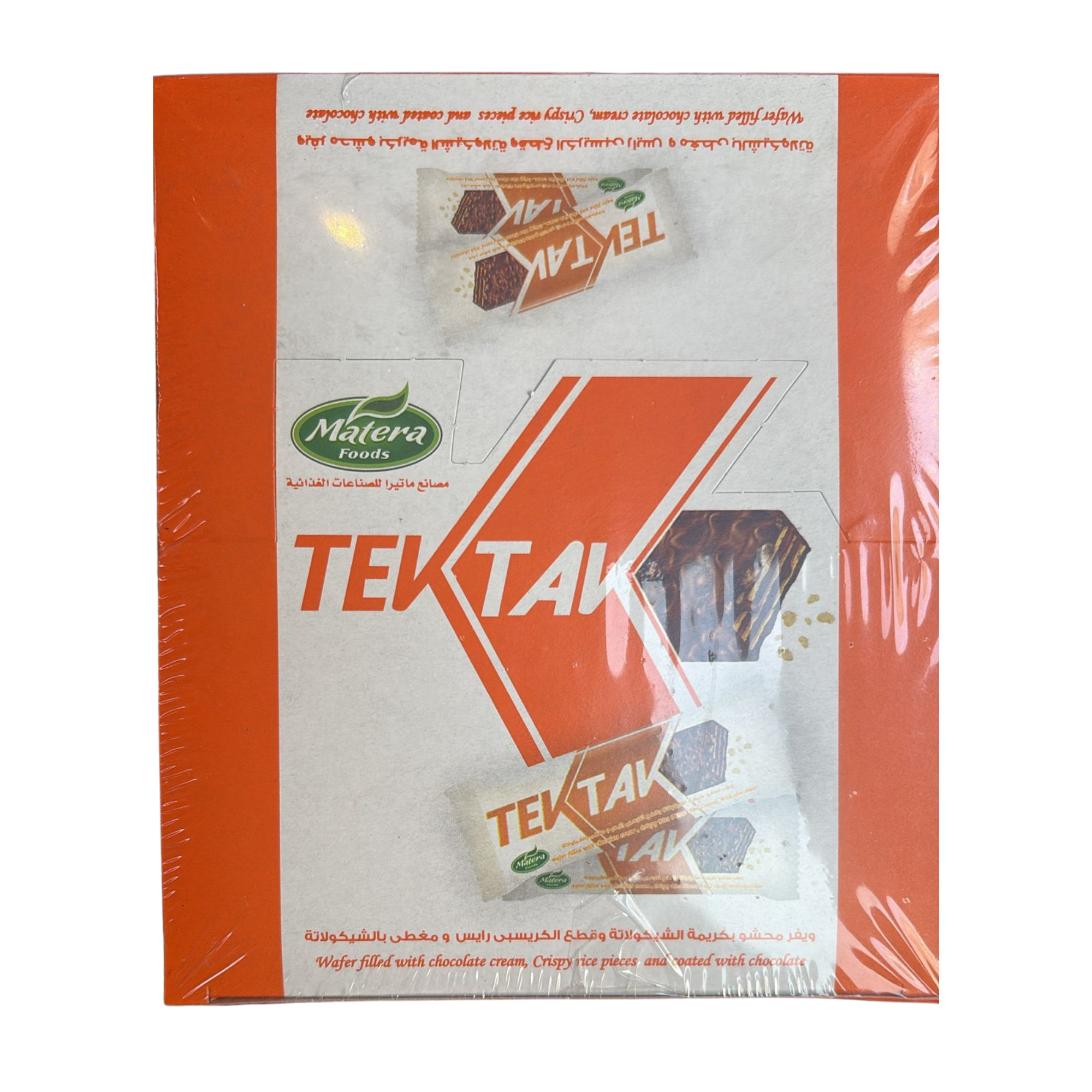 Gaufrettes Matera TekTak Chocolat & Riz Soufflé