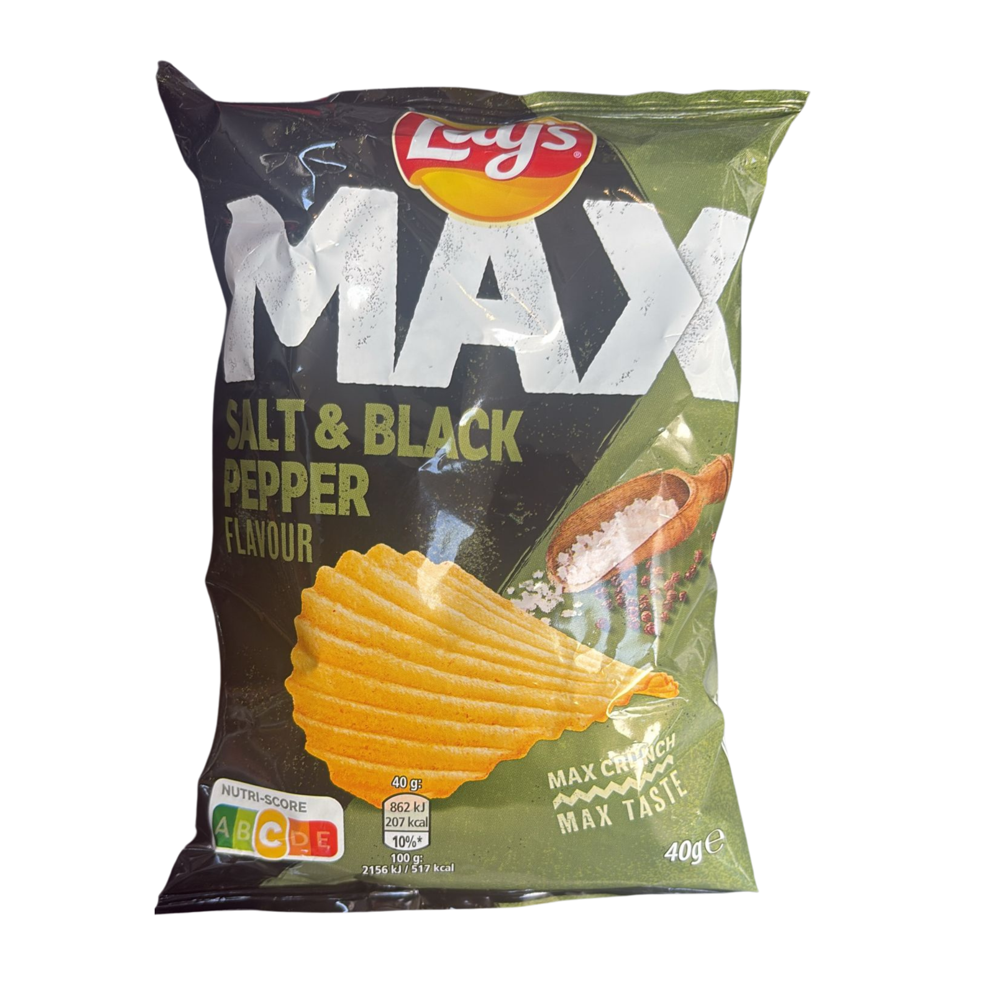 Lay's Max Sel & Poivre Noir