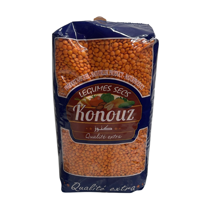 LENTILLES ROUGE KONOUZ 1KG