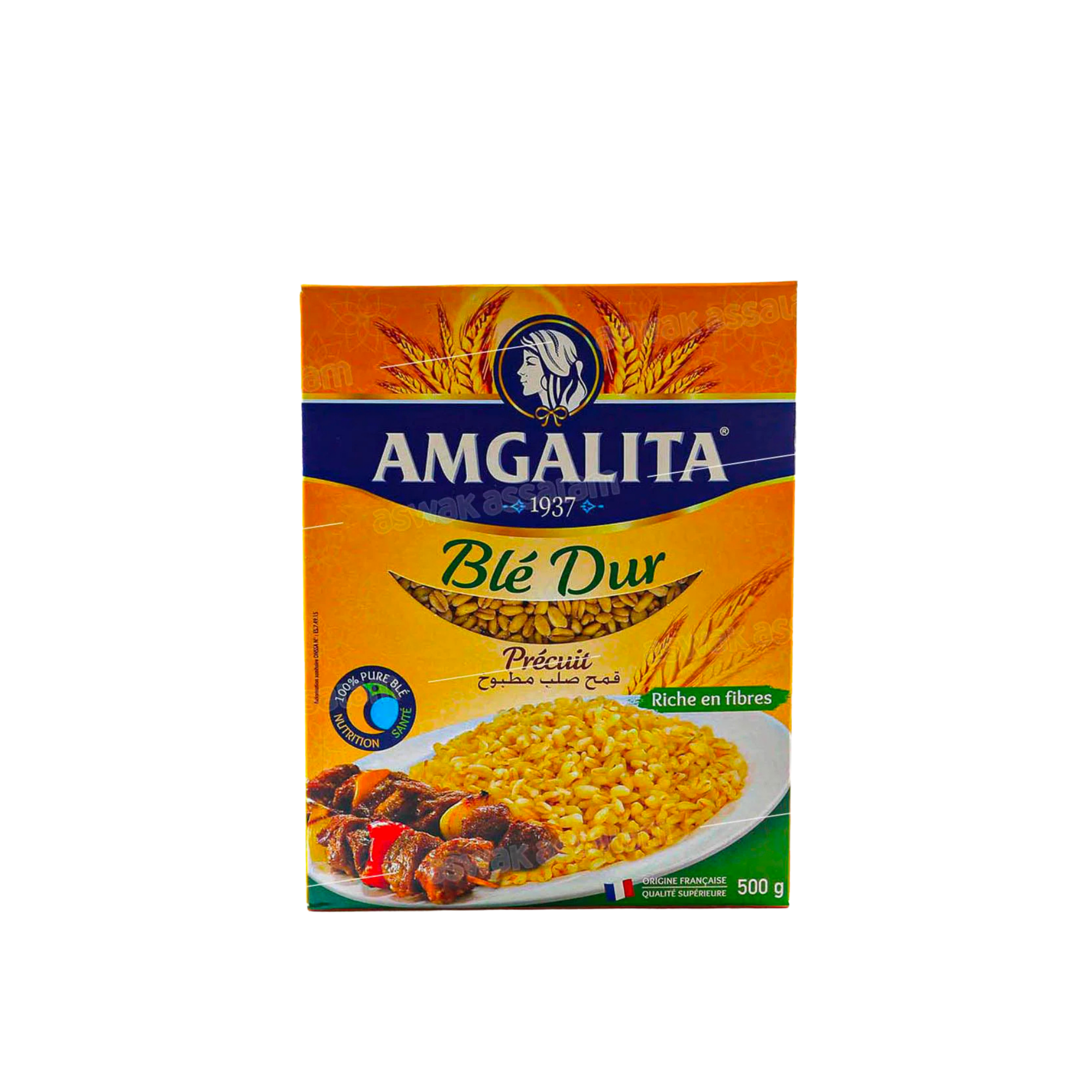 AMGALITA BLÉ DUR PRÉCUIT 500G