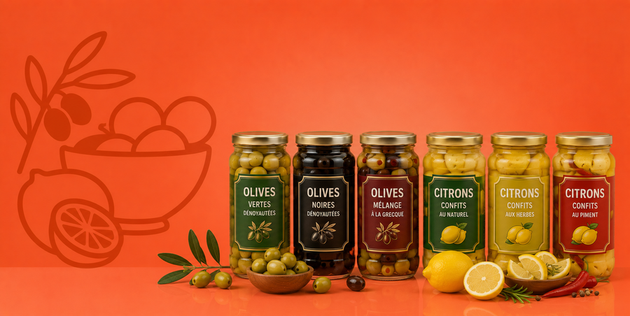 Olives et citrons