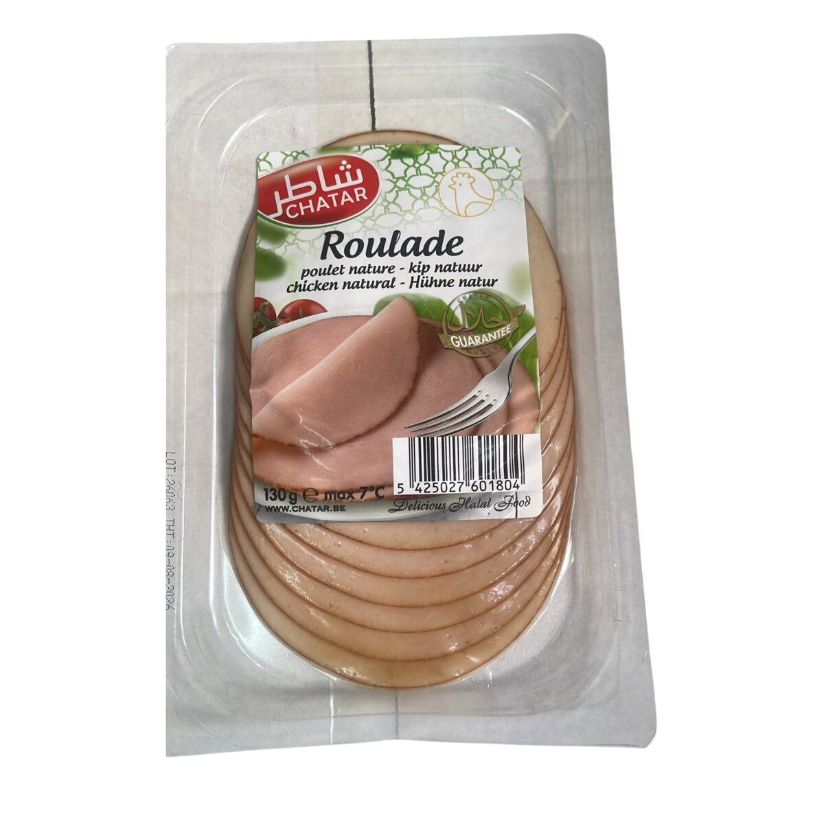 ROULADE POULET NATURE 130G