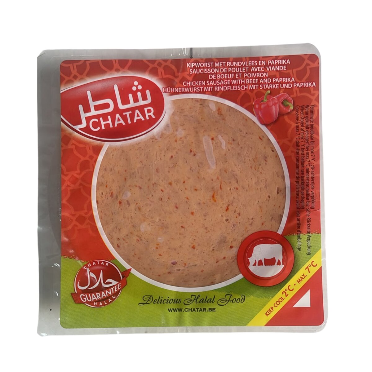 Chatar - Saucisson Poulet Bœuf Paprika
