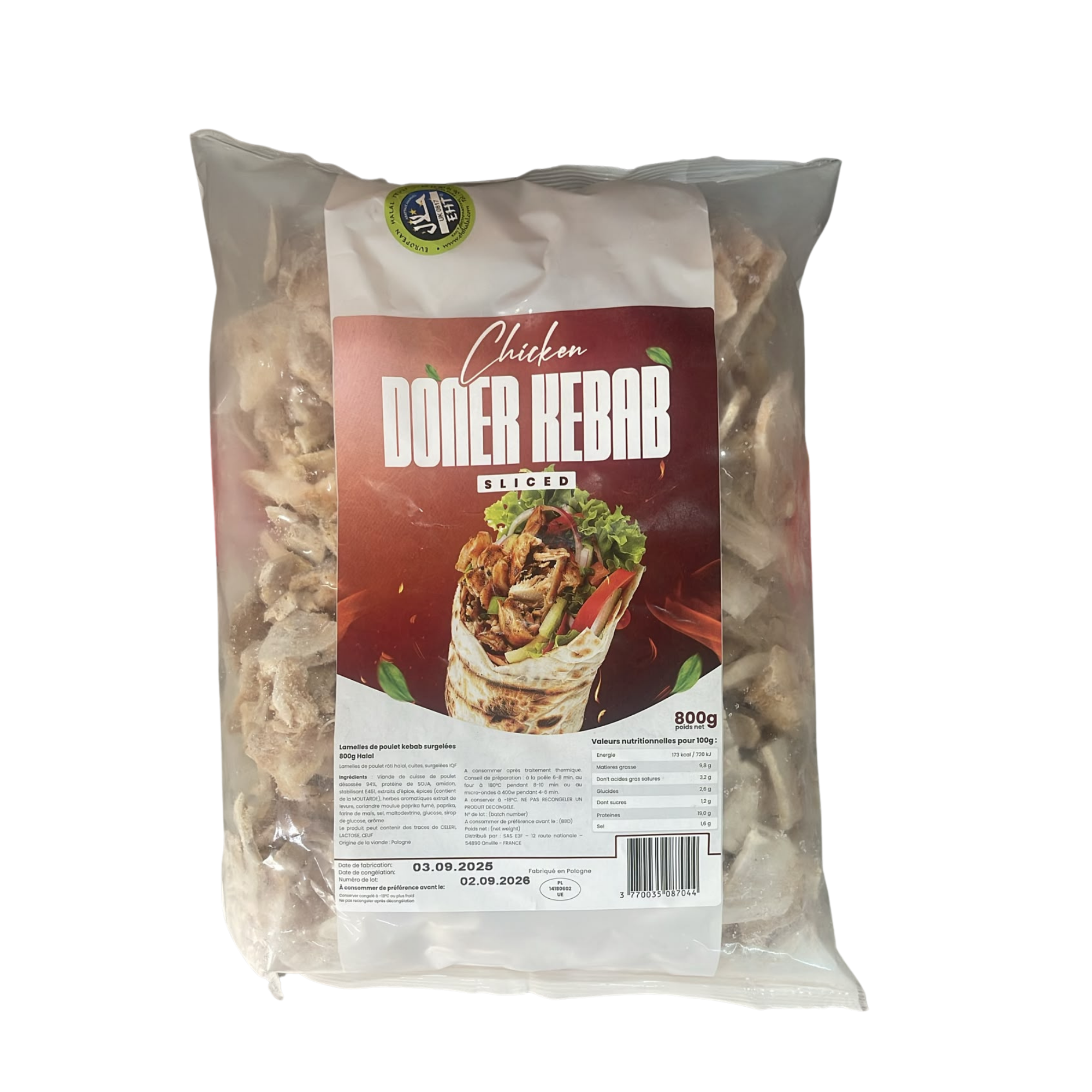 DONER KEBAB 800G