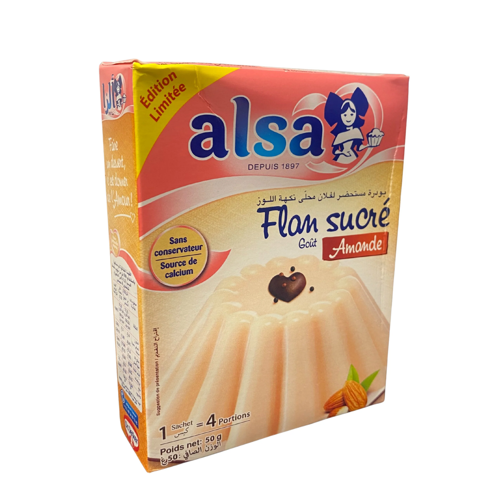 FLAN AMENDES 50G