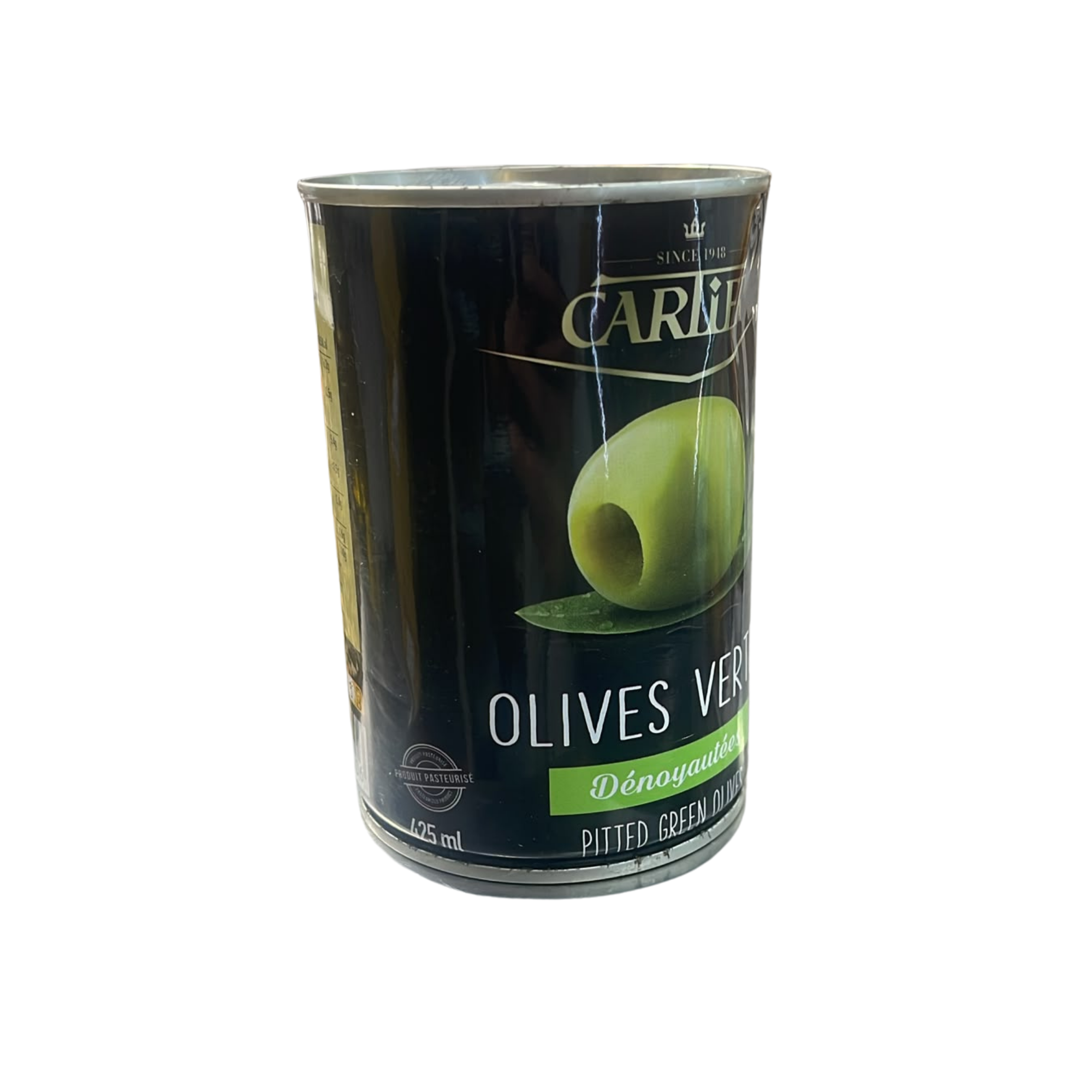 OLIVES VERTES DENOYAUTEES 425ML