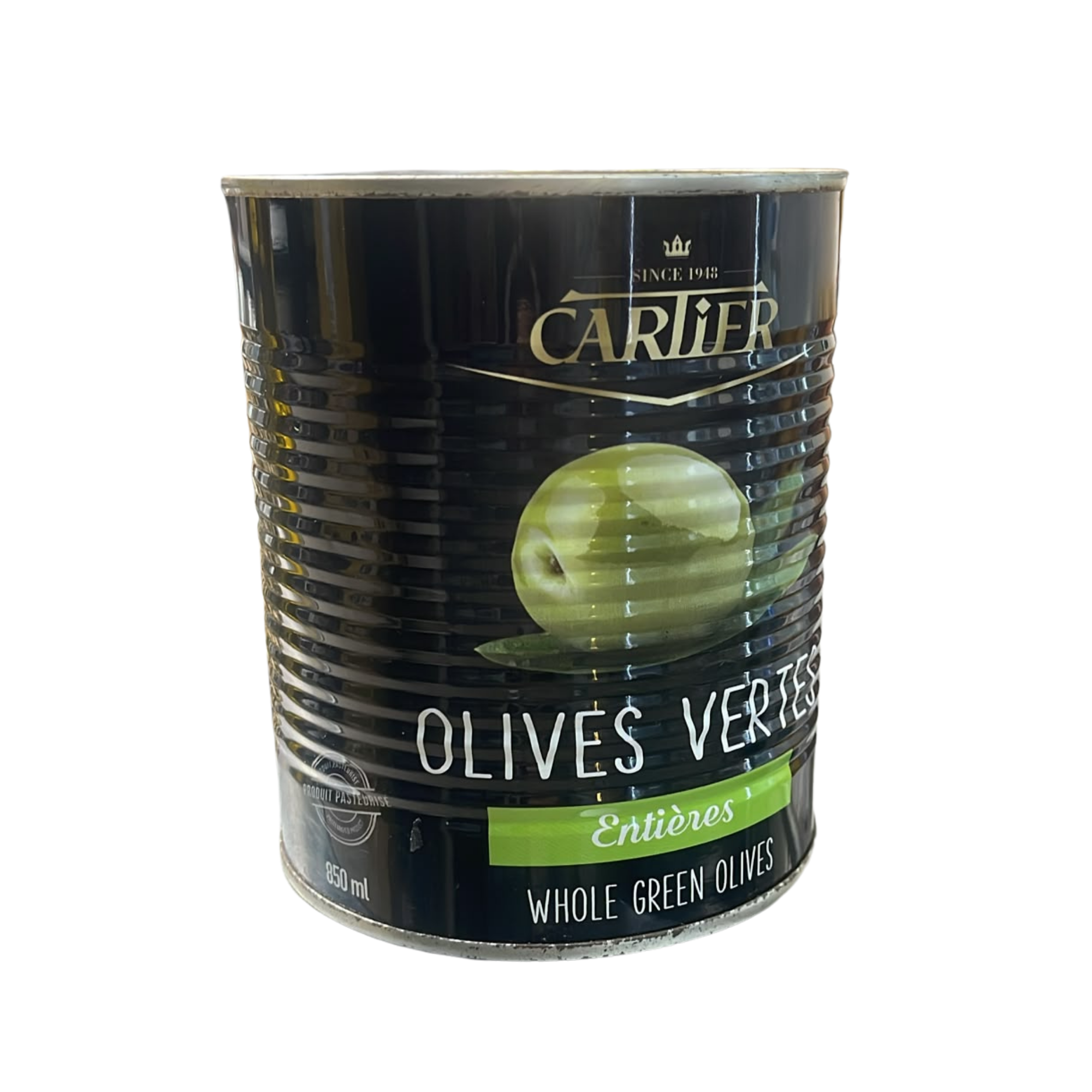 OLIVES VERTES ENTIERES 850ML