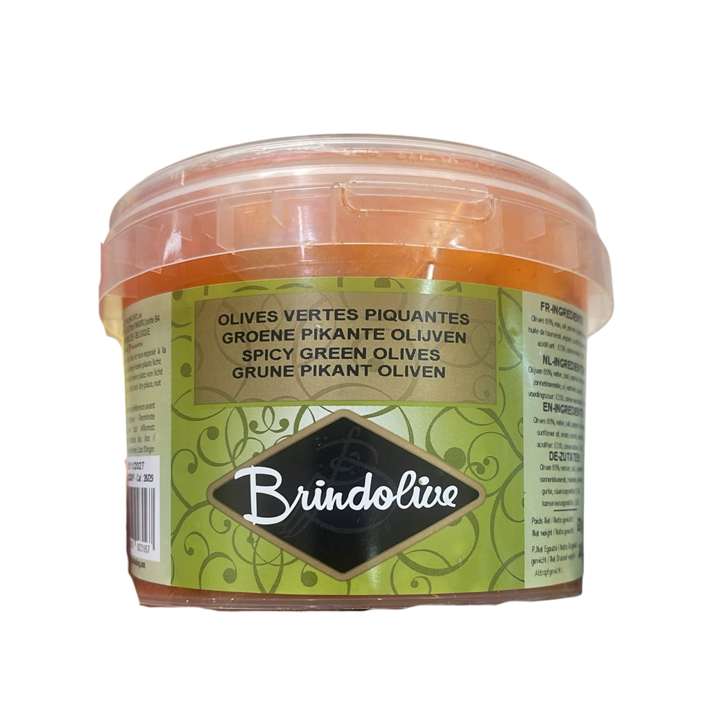 OLIVES VERTES PIQUANTES 620G