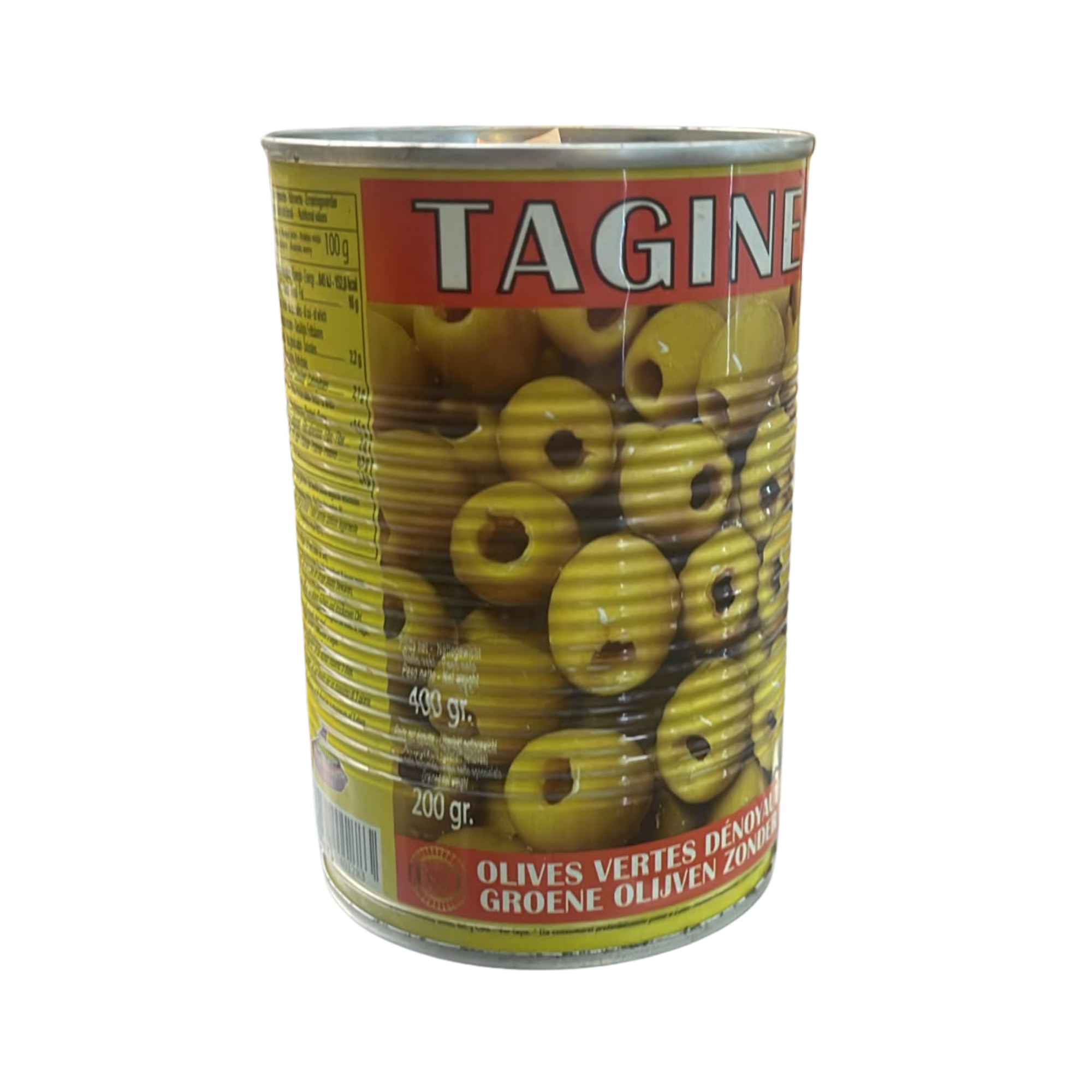 OLIVES VERTES RONDELLES 400G