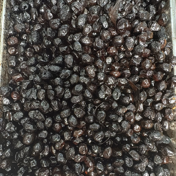 Olive noir façon grecque