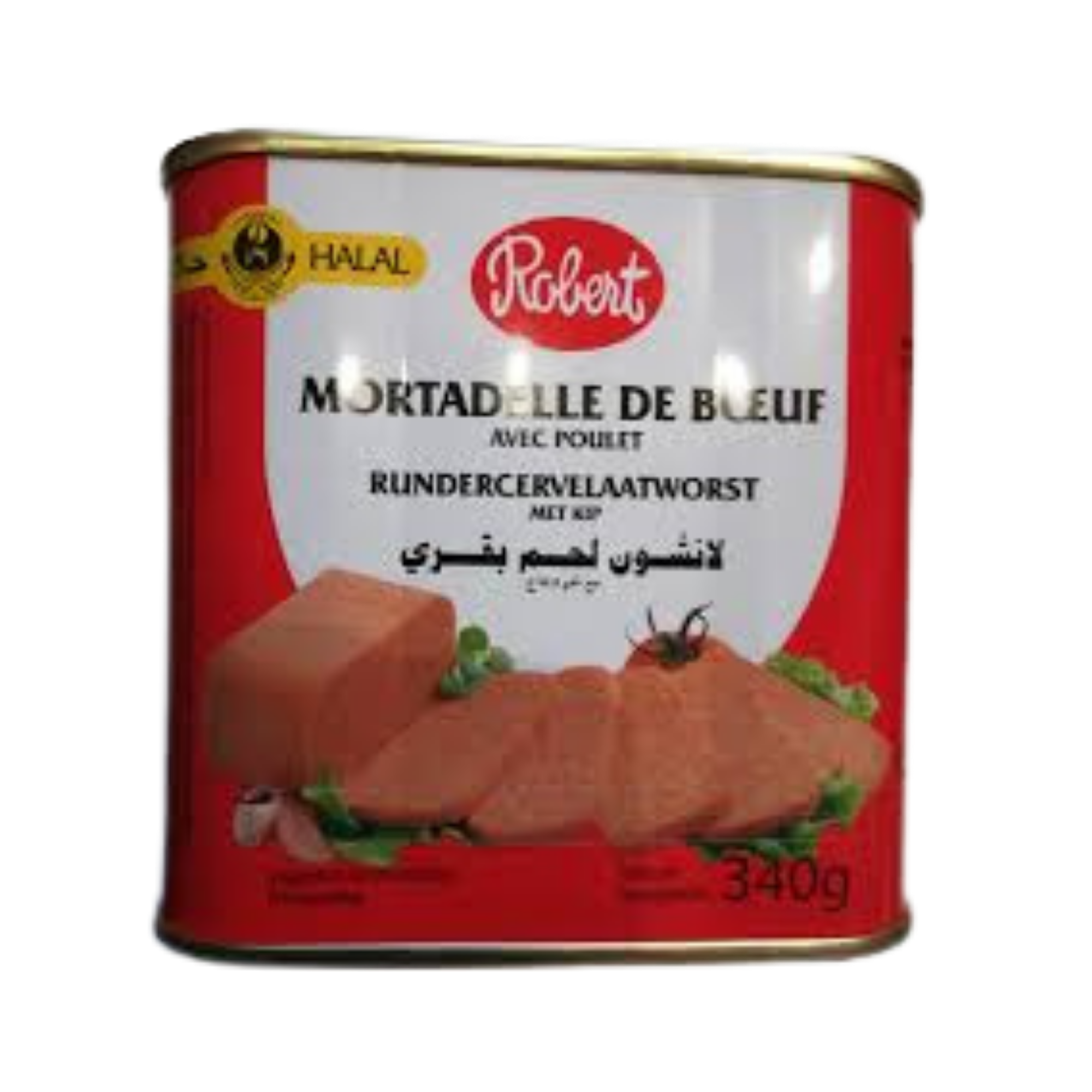 ROBERT MORTADELLE BEEF 340G